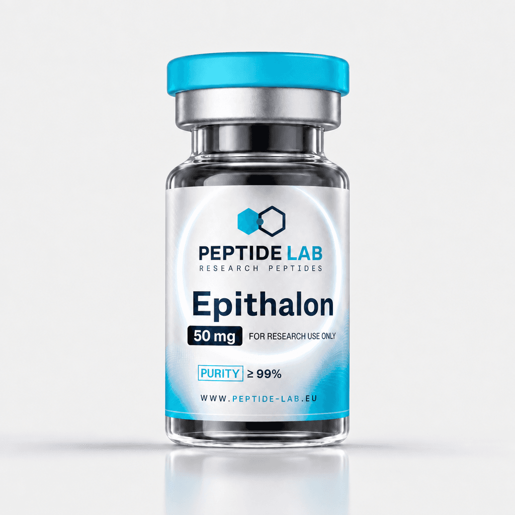 Epithalon (Epitalon) 50 mg – Peptid zur Erforschung der Langlebigkeit, Fläschchen mit Laborzertifikat — Peptide Lab