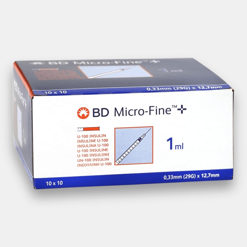 BD Micro-Fine 1 ml insulin syringes, 29G — Peptide Lab