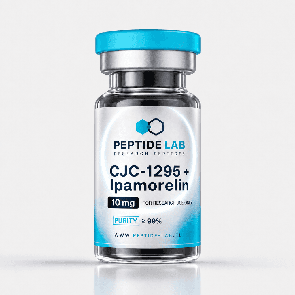 CJC-1295 no DAC + Ipamorelin blend 10 mg groeihormoon onderzoekspeptide vial — Peptide Lab
