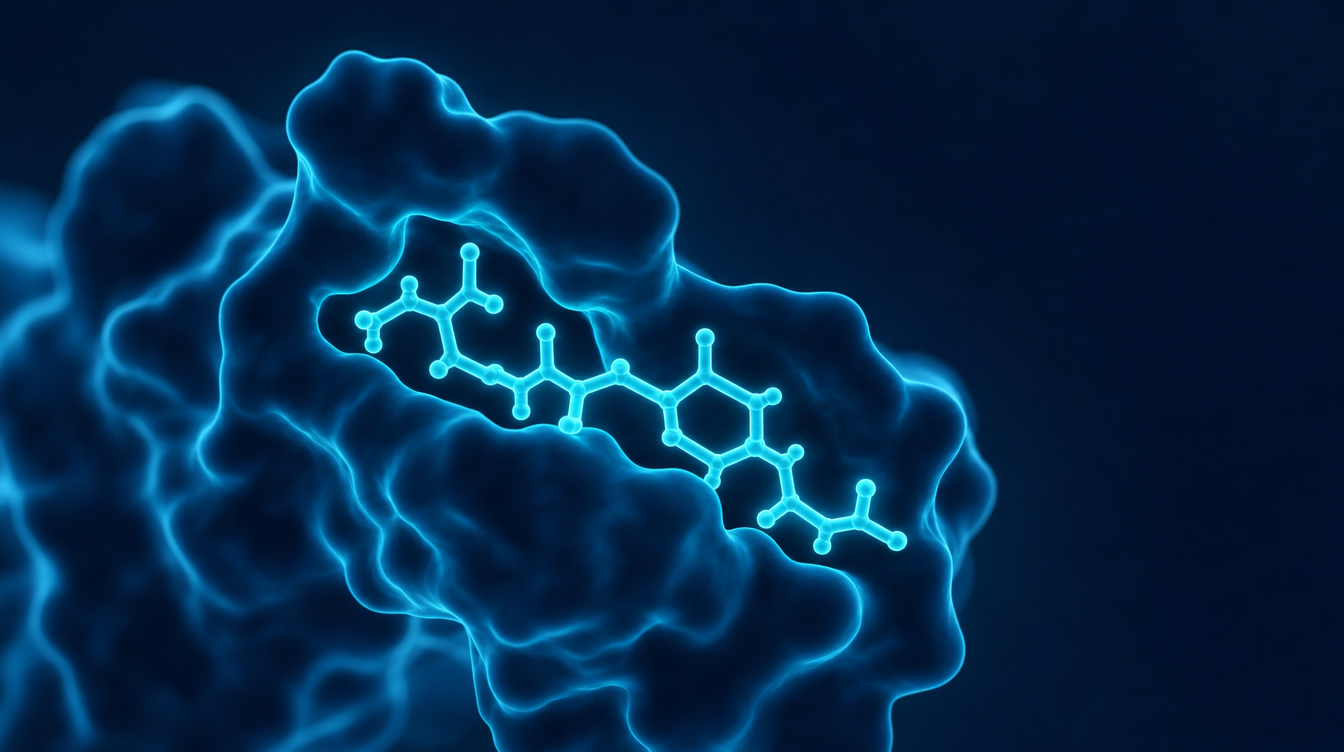 Visualisierung eines Peptids, das selektiv an einen Rezeptor bindet — Ipamorelin-Forschung